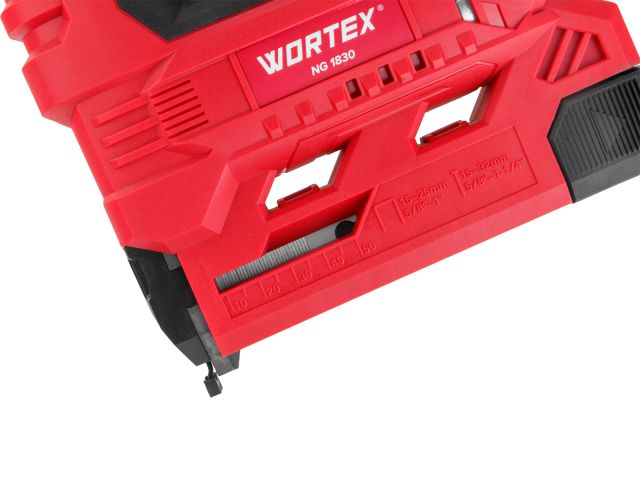 Аккум. гвоздезабиватель WORTEX NG 1830 в кор. ALL1 XLT SOLO.,18 В, 15-32 мм, 30 уд/мин.