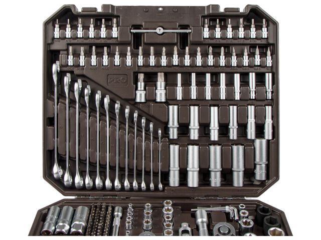 Набор головок и ключей 219пр. 1/4",3/8",1/2" PRO STARTUL DAKAR (PRO-219DK)