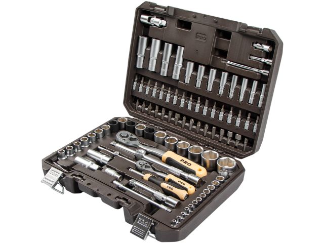 Набор головок и бит 94пр. 1/4",1/2" PRO STARTUL DAKAR (PRO-094DK)
