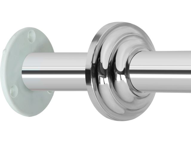 Карниз угловой алюминиевый 1,7x0,7 м, серебро, PERFECTO LINEA