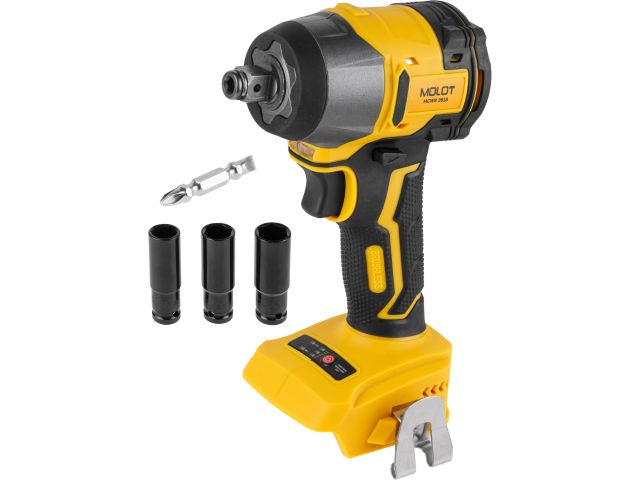 Гайковерт аккумуляторный MOLOT MCWR 3518 XLT Lite SET