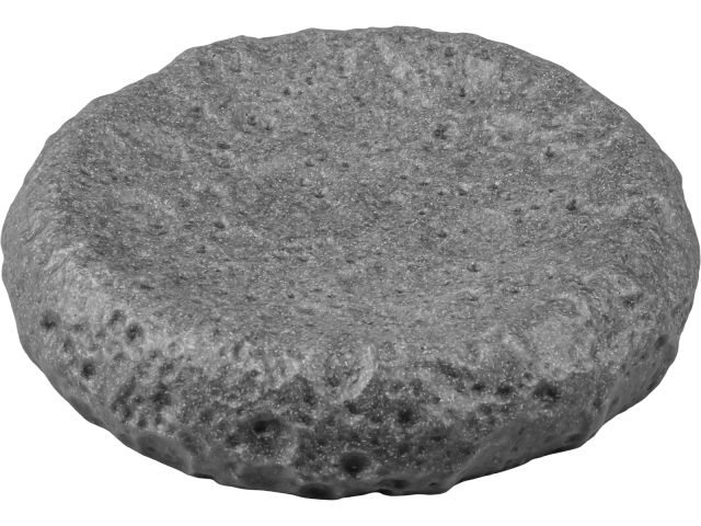Мыльница MOON STONE, серая, PERFECTO LINEA