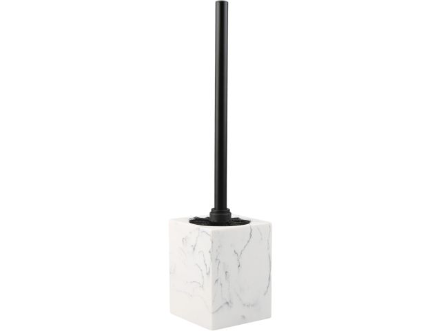 Набор аксессуаров для ванной комнаты, 4 предмета, MARBLE, белый, PERFECTO LINEA