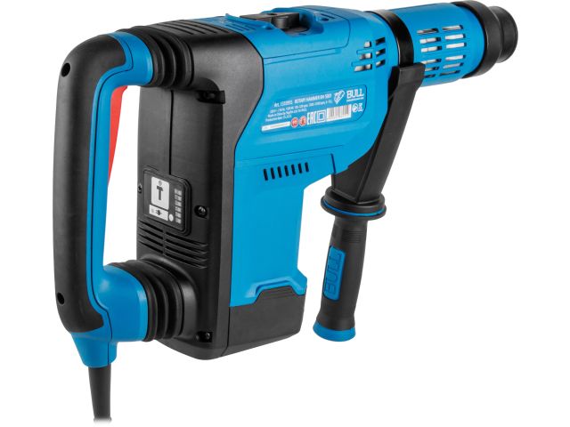 Перфоратор BULL BH 5001 в чем. 1500 Вт, 5-15 Дж, 50 мм, 2 реж. + 1 зуб., 1 сверло, SDS-max, рег. об.