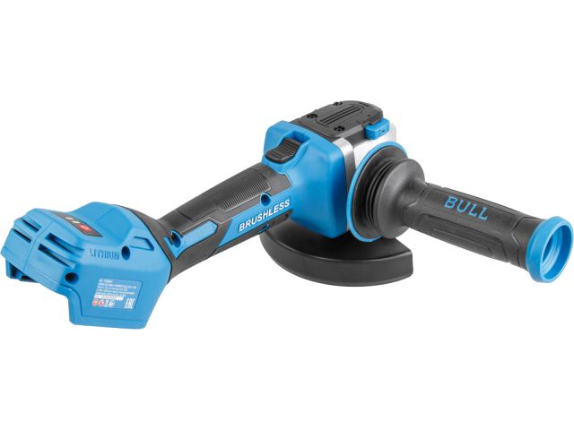 Аккум. углошлифмашина BULL CSG 1812-1 SR Xcase XLTpro 1x4 Ач БЕСЩЕТ, 125 мм, рег. об., 10 000 об/мин