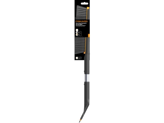 Щетка для снега 63см со скребком Plus FISKARS