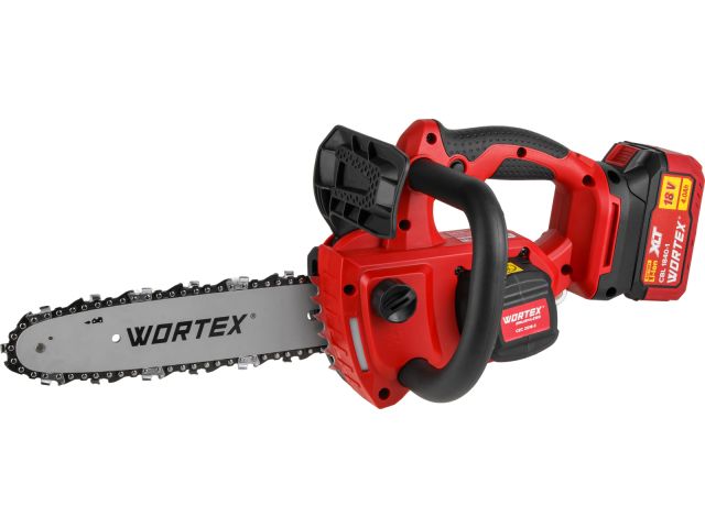 Аккум. пила цепная WORTEX CEC 2518-3 в чем. ALL1 XLT SET БЕСЩЕТ., 18 В, 25.4 см