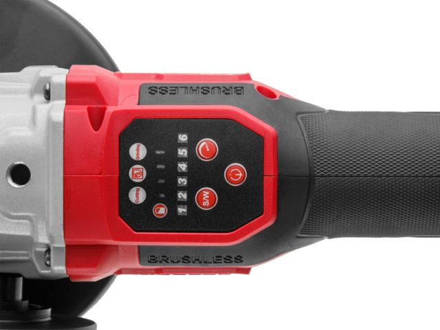 Аккум. углошлифмашина WORTEX CAG 1812-2 SE в кор. XLT SOLO БЕСЩЕТ., 18 В, 125 мм, 3000-8500 об/мин