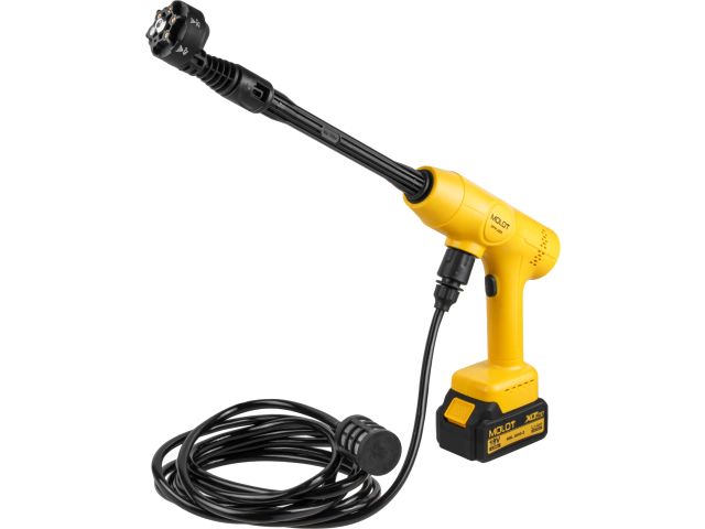 Очиститель высокого давления аккумуляторный MOLOT MPW 1825 XLT Lite SET