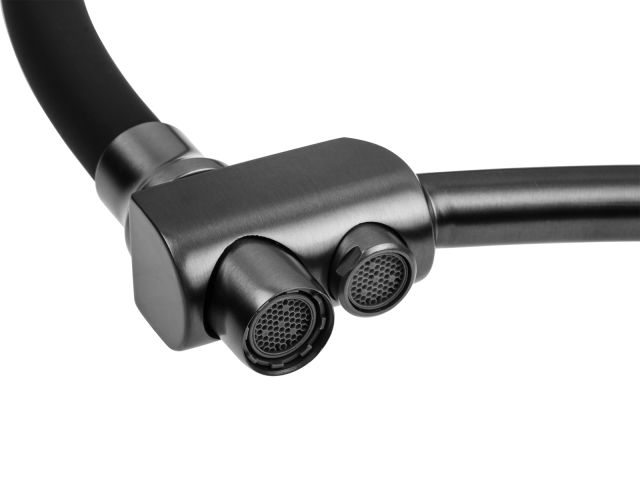 Смеситель для кухни (Lt) D35, серия LUX графит AV Engineering
