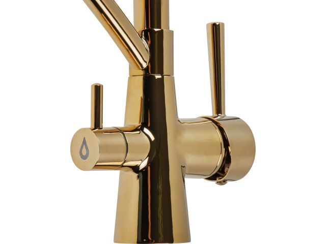 Смеситель для кухни (Lt) D35, серия LUX золото AV Engineering