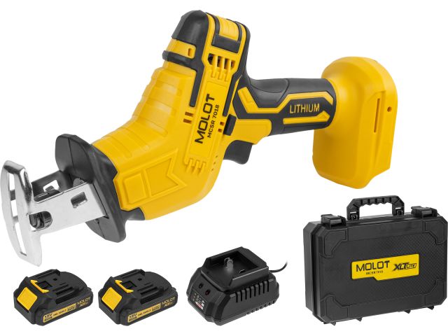 Пила сабельная аккумуляторная MOLOT MCSR 7018 XLT Lite SET