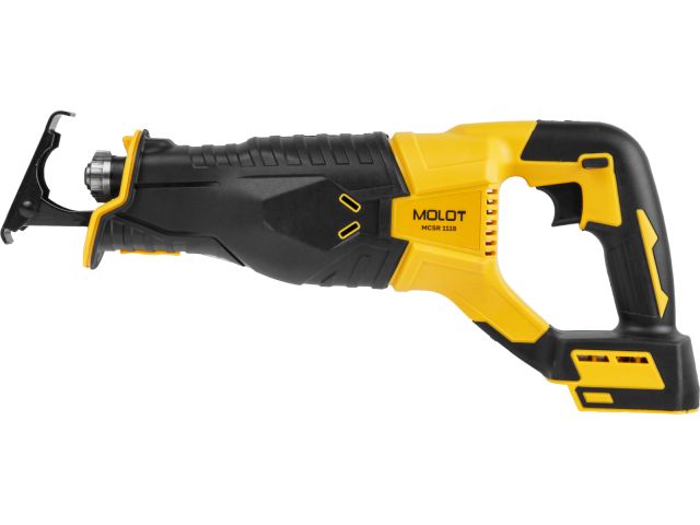 Пила сабельная аккумуляторная MOLOT MCSR 1118 XLT Lite SET