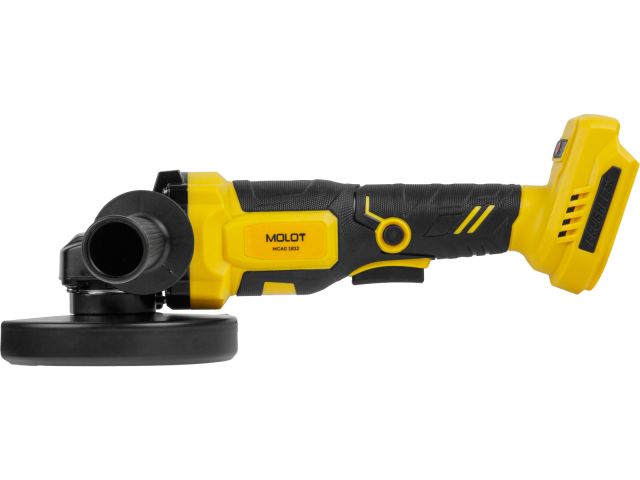 Шлифмашина угловая аккумуляторная MOLOT MCAG 1812 XLT Lite SOLO