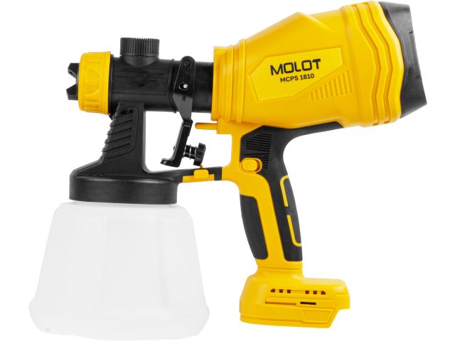 Краскораспылитель аккумуляторный MOLOT MCPS 1810 XLT Lite SOLO