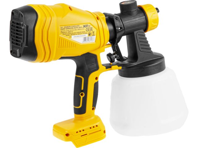 Краскораспылитель аккумуляторный MOLOT MCPS 1810 XLT Lite SET