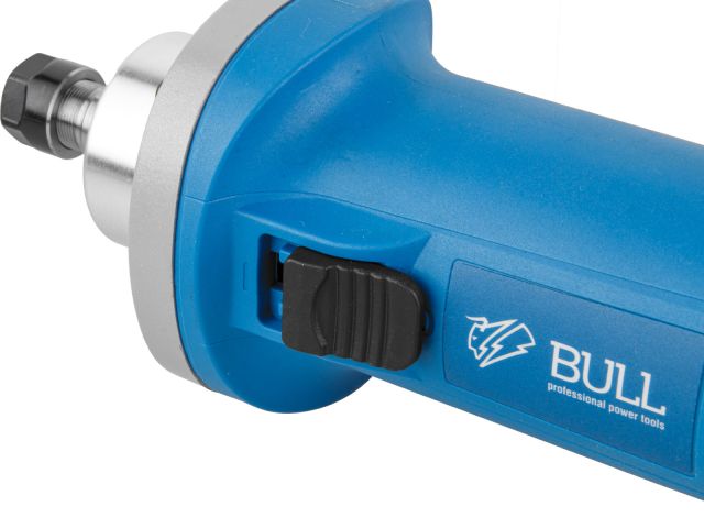 Прямая шлифмашина BULL EDG 6528 E в кор. 670 Вт, 8000-30000 об/мин, цанги 6 и 8 мм