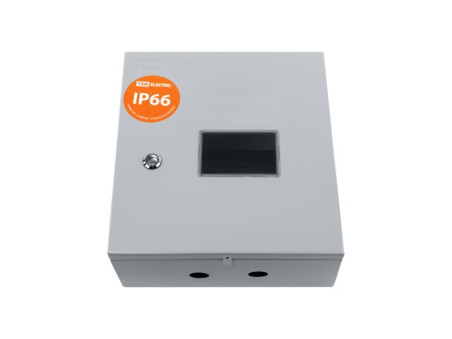 Щит учетный ЩУ-1ф/1-0-3 IP66 310х300х150 TDM