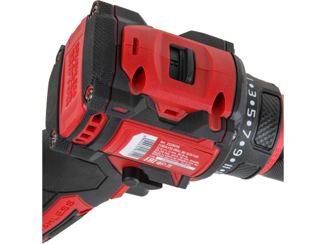 Аккум. дрель-шуруповерт WORTEX BD 1213-1 Dli в чем. 12 В, 40 Н*м, 2х2 А*ч, БЗП 10 мм