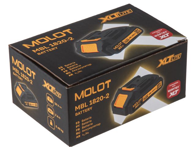 Аккумулятор MOLOT MBL 1820-2 XLT Lite