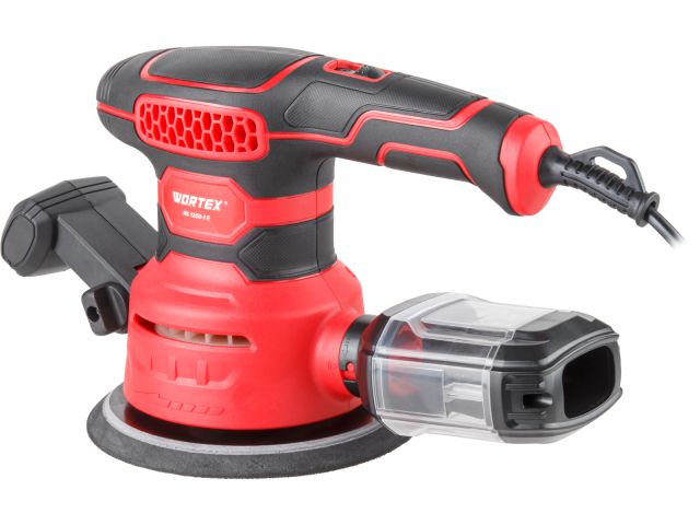 Эксцентриковая шлифмашина WORTEX RS 1250-1 E в кор. 450 Вт, 150 мм, 6000-12000 об/мин