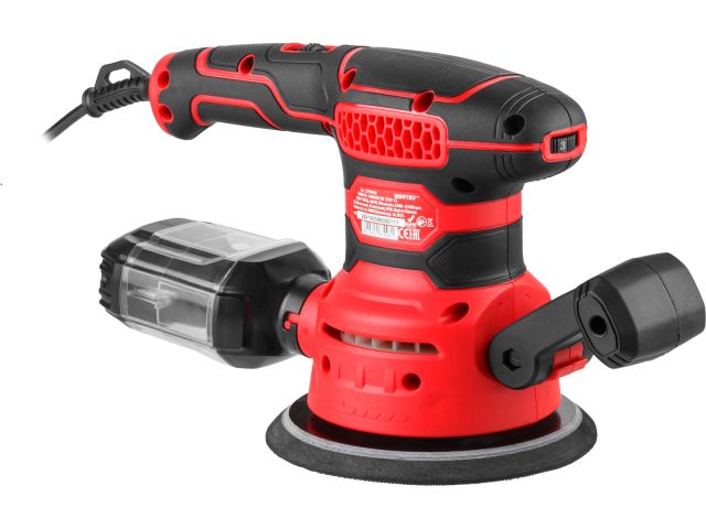 Эксцентриковая шлифмашина WORTEX RS 1250-1 E в кор. 450 Вт, 150 мм, 6000-12000 об/мин