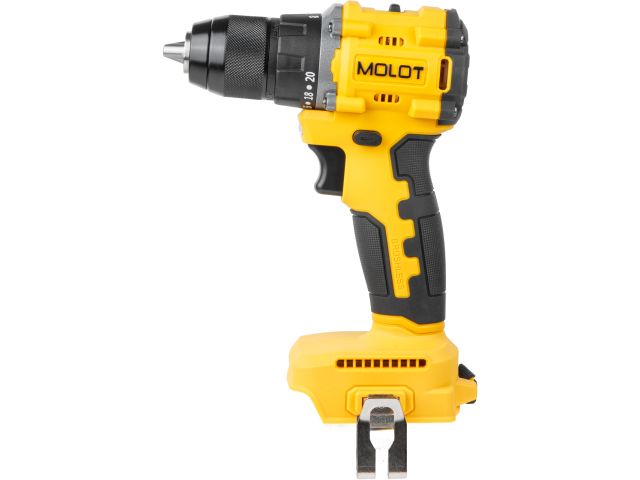 Дрель-шуруповерт аккумуляторная MOLOT MBD 1825 Li XLT Lite SET