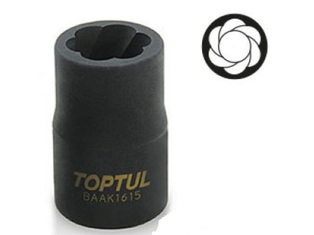 Головка 1/2" 15мм для сорванных граней TOPTUL