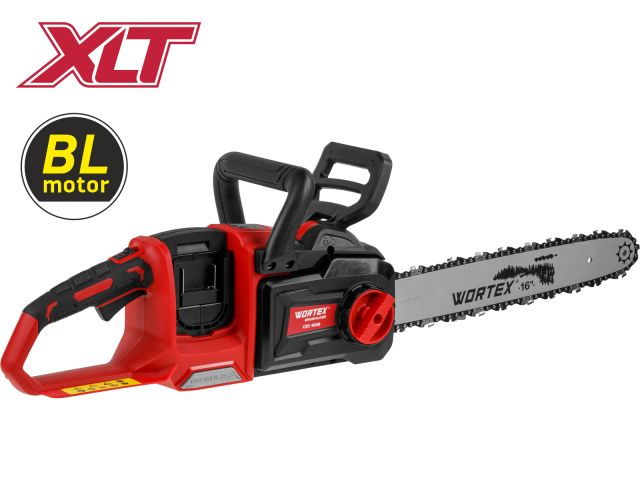 Аккум. пила цепная WORTEX CEC 4036 шина 40 см (16"), 3/8" LP, 1.1 мм XLT SOLO БЕСЩЁТ, 18В+18В