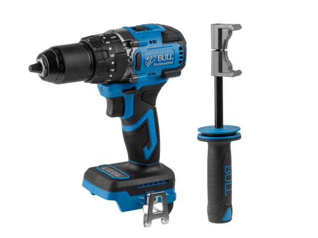 Аккум. дрель-шуруповерт BULL SR 1806 R-series SOLO XLTpro БЕСЩЕТ., Удар., 18 В, 80 Н*м