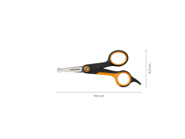 Ножницы с закругл. концами для животных PET FISKARS