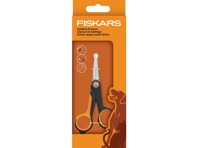 Ножницы с закругл. концами для животных PET FISKARS