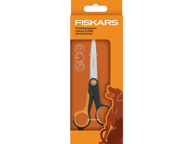 Ножницы прямые для животных PET FISKARS