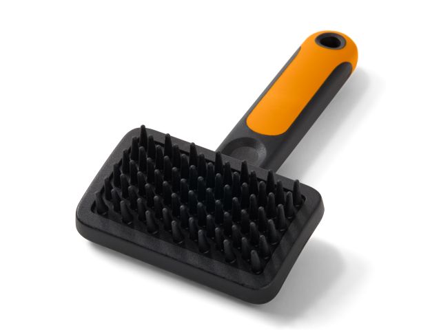 Щетка для шерсти силикон. PET FISKARS