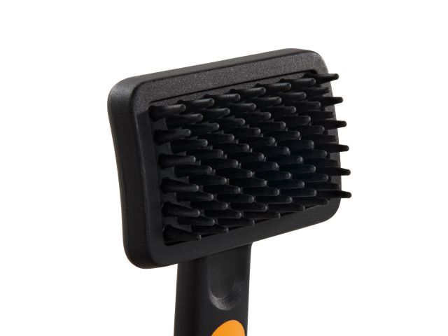 Щетка для шерсти силикон. PET FISKARS
