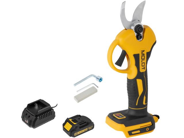 Секатор аккумуляторный MOLOT MCBS 1826 XLT Lite SET 1