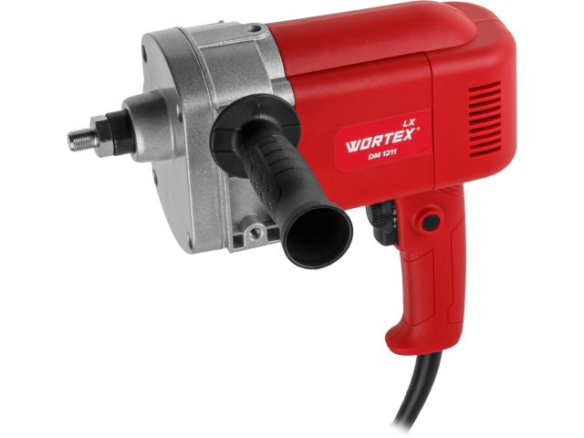 Миксер-дрель WORTEX LX DM 1211 в кор. 1200 Вт, 0-750 об/мин., M14, П-образн. рукоять