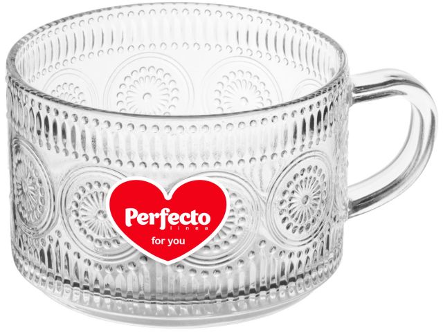 Кружка стеклянная, 400 мл, серия Аntique, PERFECTO LINEA