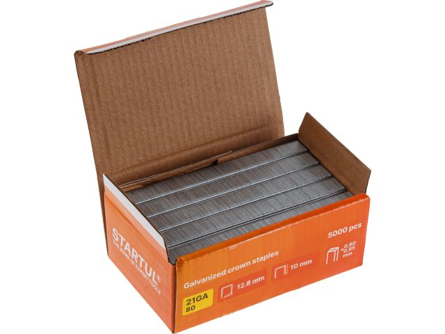 Скобы тип 21GA 10мм (5000шт) STARTUL PROFI (ST4540-10)