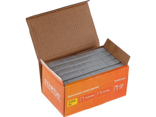 Скобы тип 21GA 14мм (5000шт) STARTUL PROFI (ST4540-14)