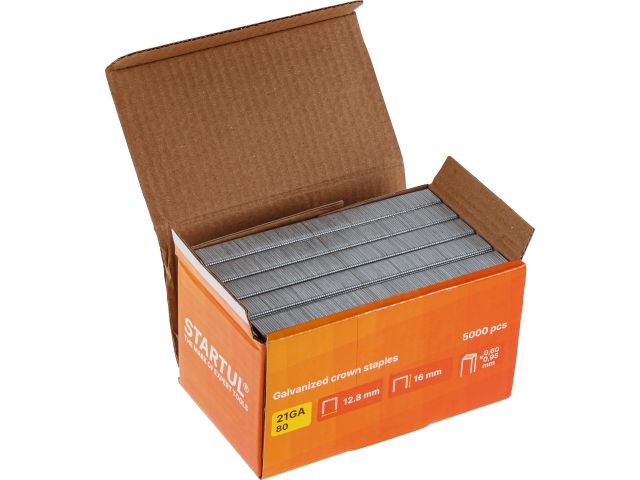 Скобы тип 21GA 16мм (5000шт) STARTUL PROFI (ST4540-16)