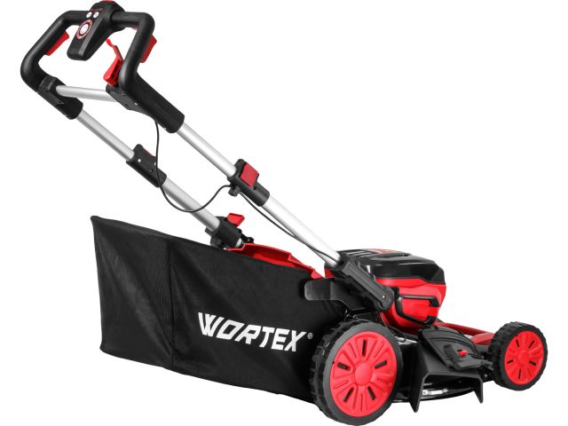 Газонокосилка аккумуляторная WORTEX CLM 4536-2 в кор. XLT SOLO БЕСЩЁТ.ДВИГ., CАМОХОД., 18В+18В, шир.