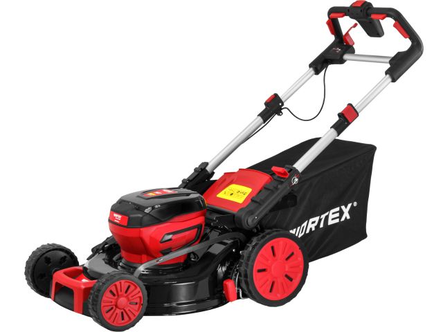 Газонокосилка аккумуляторная WORTEX CLM 4536-2 в кор. XLT SOLO БЕСЩЁТ.ДВИГ., CАМОХОД., 18В+18В, шир.