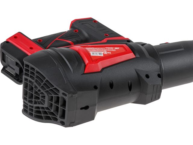 Аккум. воздуходувка WORTEX BB 1218-1 D XLT SOLO БЕСЩЁТ., 18В, 440-720 м.куб/ч, 92-152 км/ч