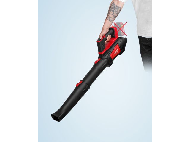 Аккум. воздуходувка WORTEX BB 1218-1 D XLT SOLO БЕСЩЁТ., 18В, 440-720 м.куб/ч, 92-152 км/ч