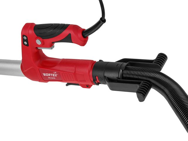 Шлифмашина для стен и потолков WORTEX LX DG 2275 в кор. с штангой, 750 Вт, 225 мм, эксц., LED
