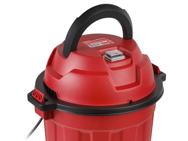 Пылесос строительный WORTEX VC 1010 WS 1000 Вт, 10 л, провод 4 м, шланг 1,5 м