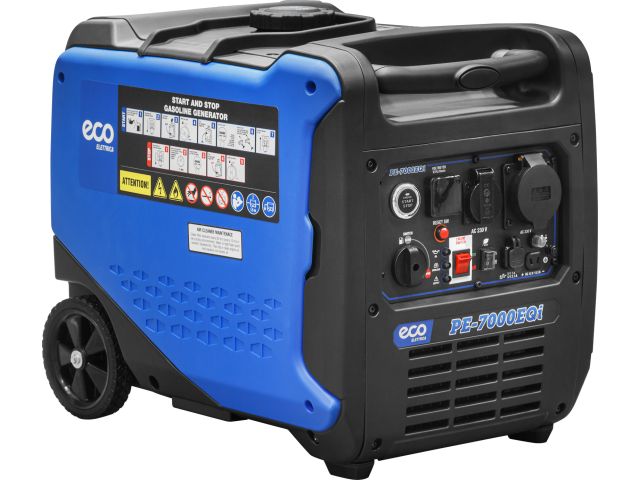 Электростанция (генератор инверторный бензиновый) ECO PE-7000EQi