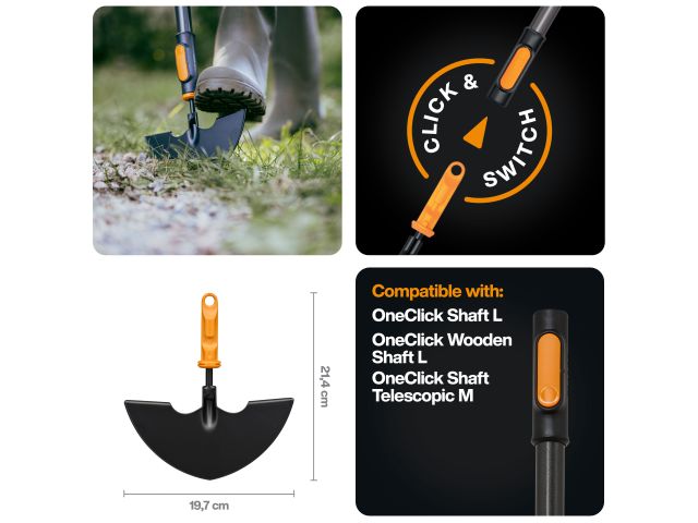 Насадка-тяпка для оформления краев OneClick FISKARS