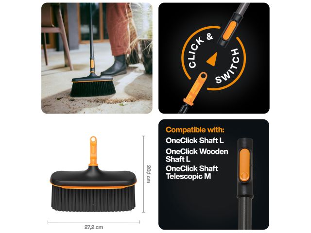Щетка универсальная OneClick FISKARS